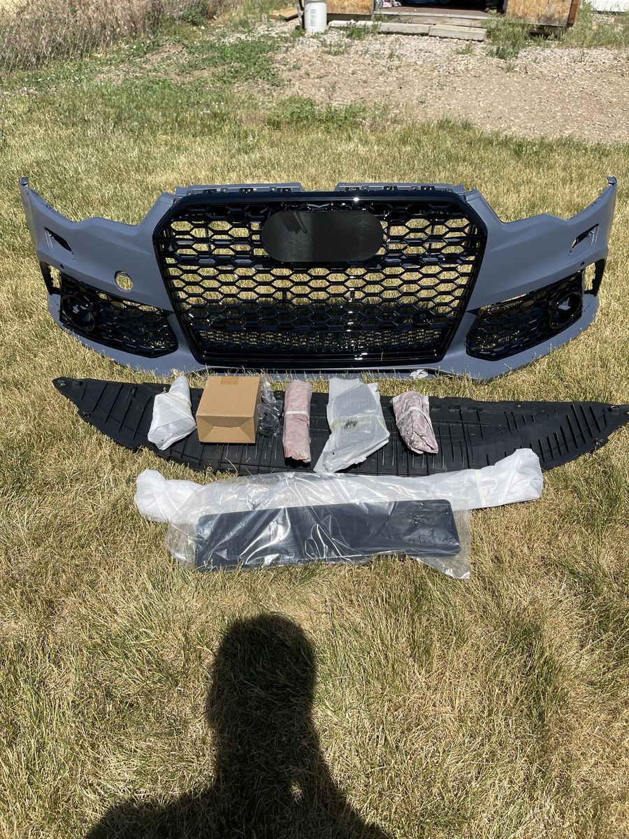 2016-2018 Audi A6  Front bumper