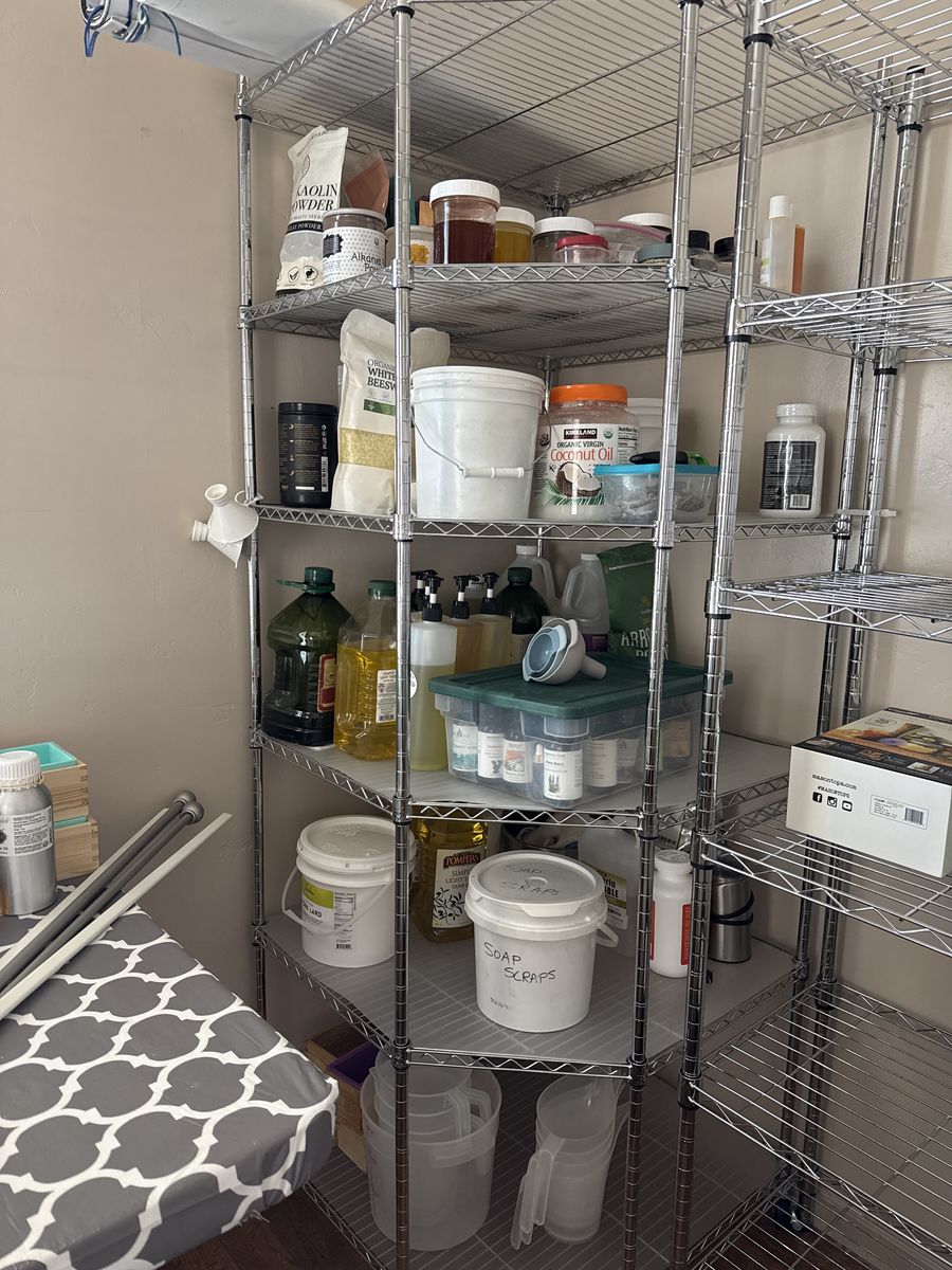 Corner Wire Storage Rack