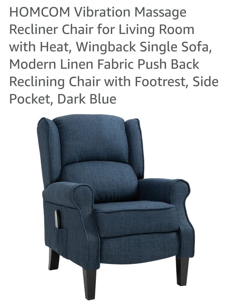   Massage Recliner Chair with Heat. 