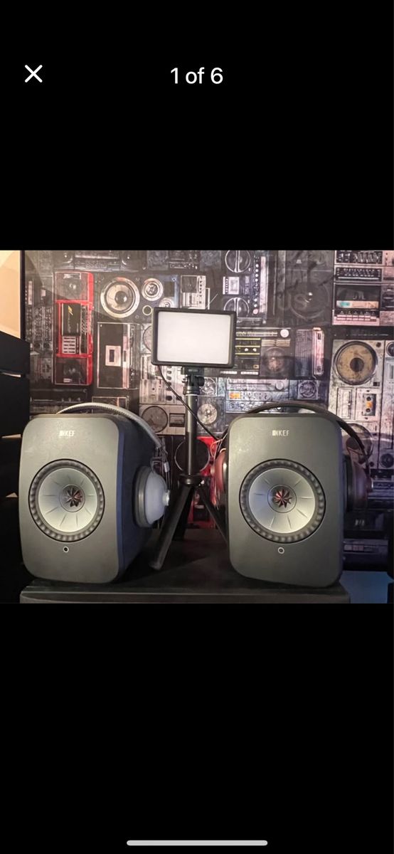 KEF LSX Speakers Powered