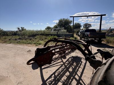 Massey Ferguson side delivery hay rake