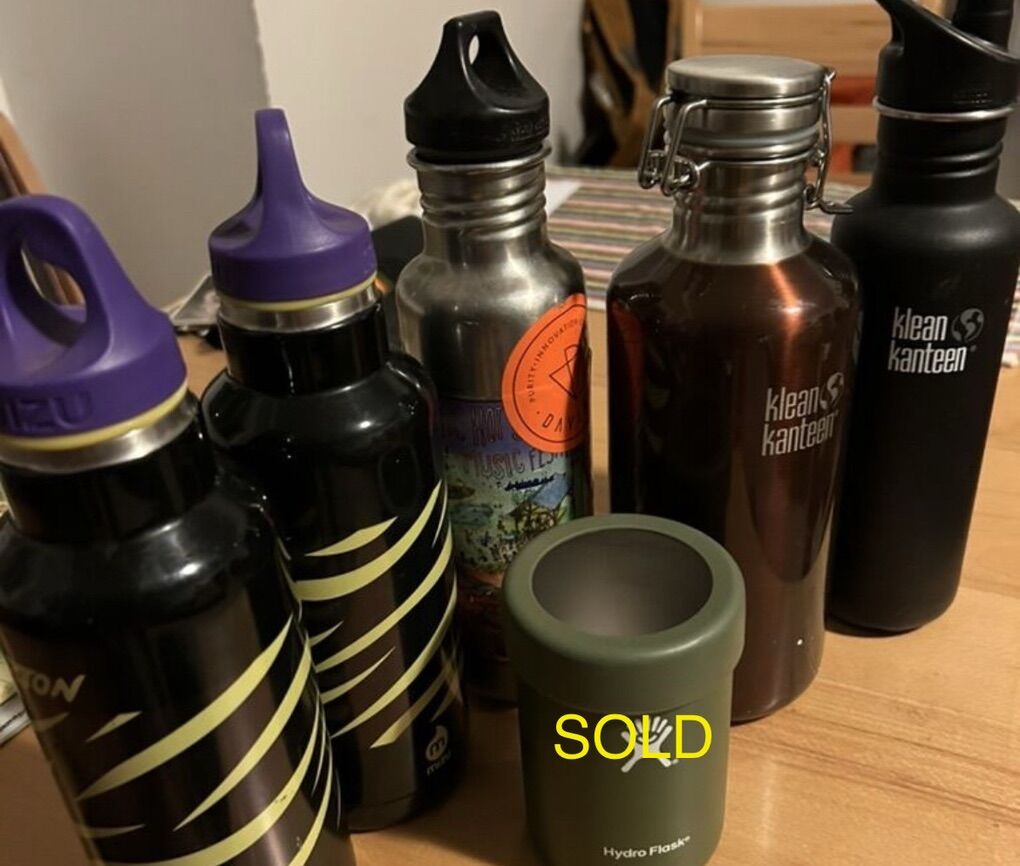 Assorted Bottles & Growler