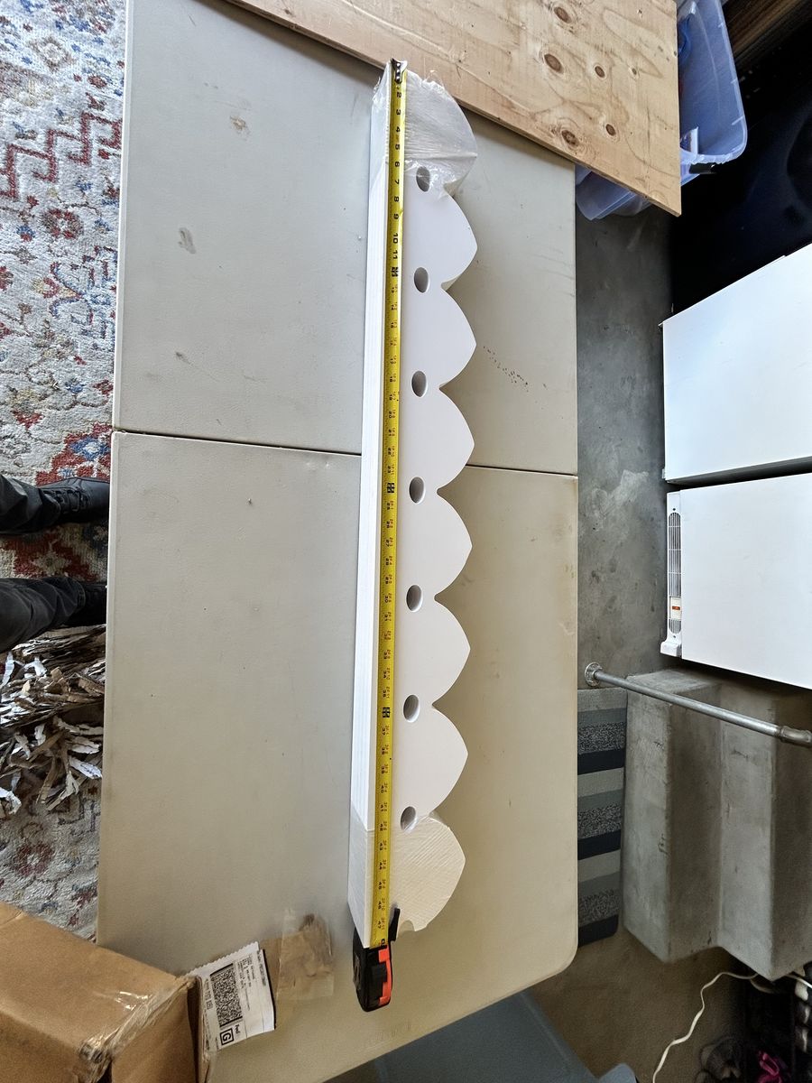 New Wood Trim Pieces - 4' x 6" - 5 pieces available.