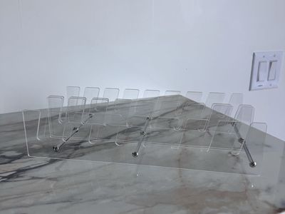 Acrylic Baseball Cap Organizer Rack
