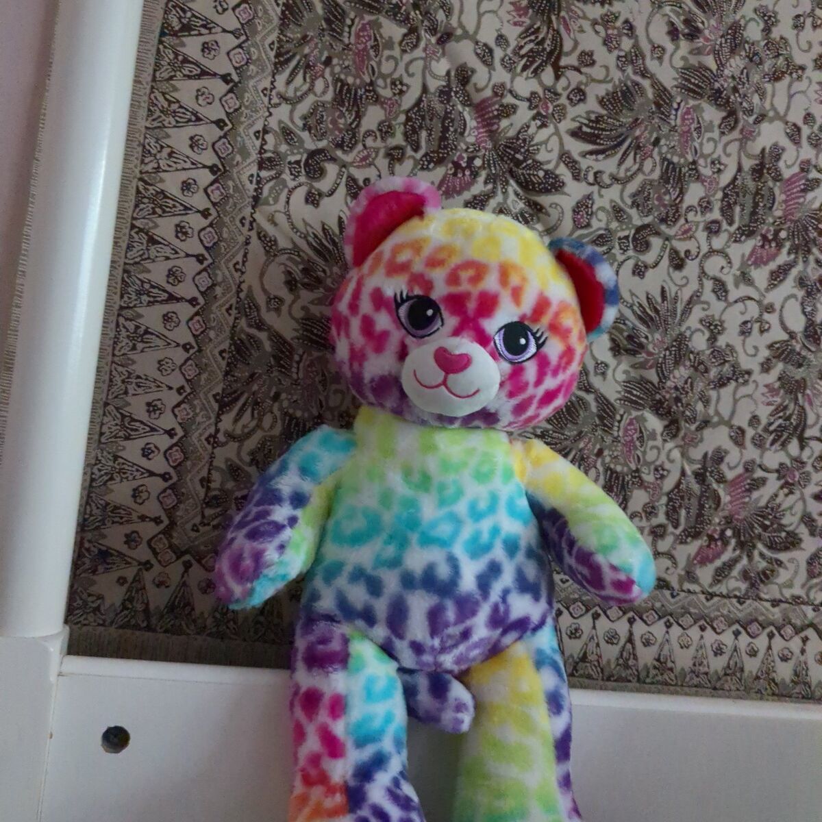 build a bear rainbow leopard