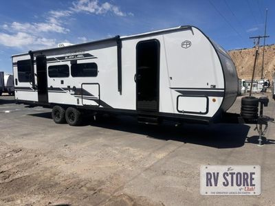 2027 Forest River RV Cherokee Grey Wolf Black Label 24RRTBL Toy Hauler Travel Trailer Front Bedroom|Outdoor Kitchen|Two
