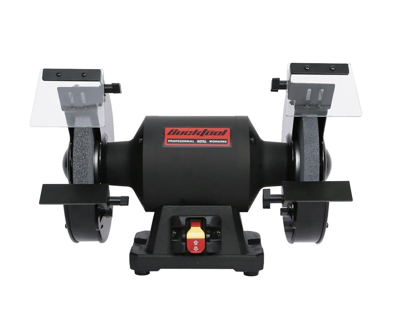 NEW BUCKTOOL 1-1/2HP 10 Inch Low Speed Bench Grinder, 1750 RPM
