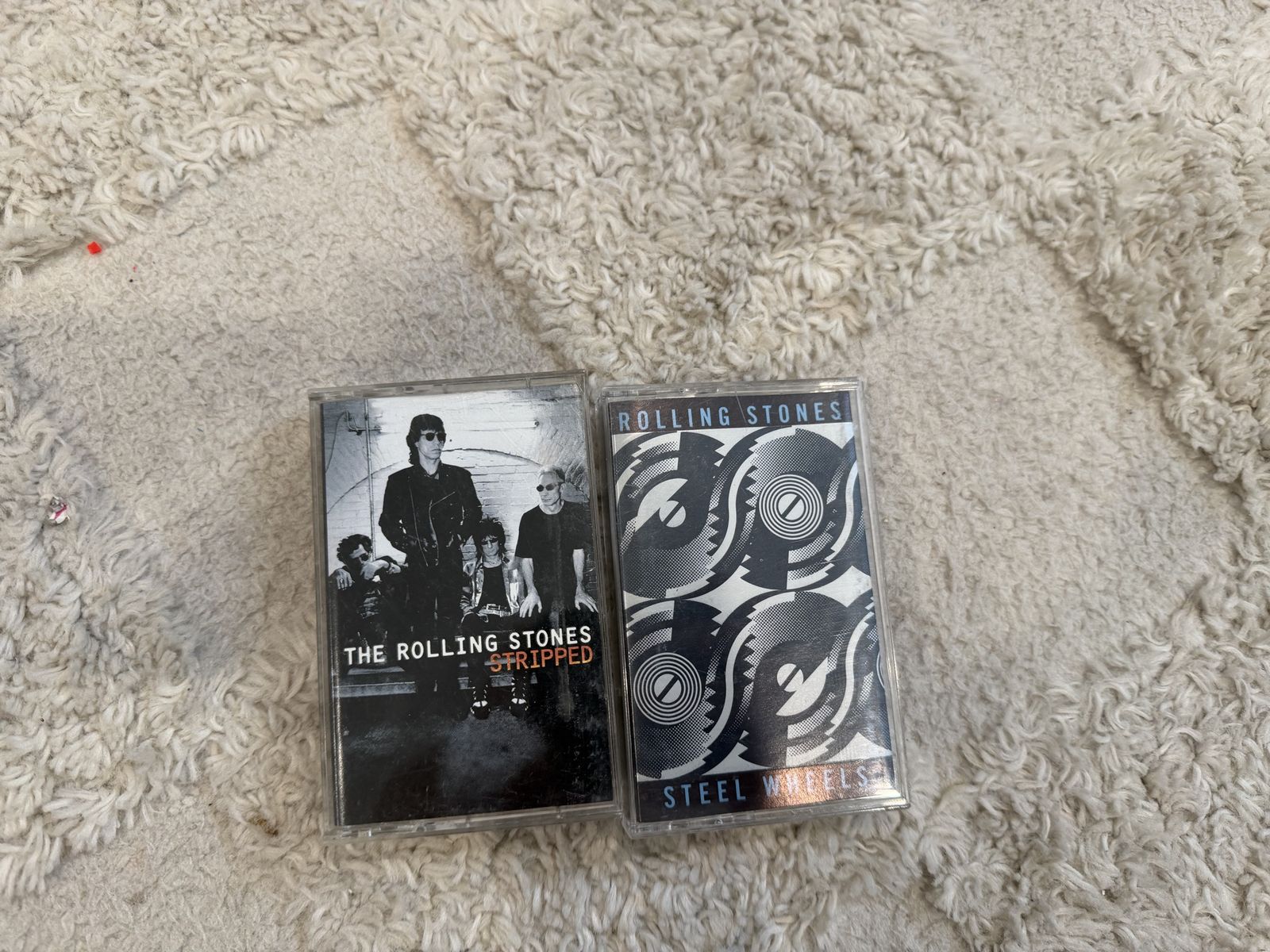 The Rolling Stones cassettes