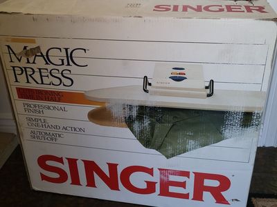 Singer Magic Press ironing unit & cabinet