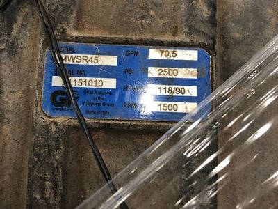 General Pumps - MWSR45A15R3 - MWSR45,R VERSION,1500RPM