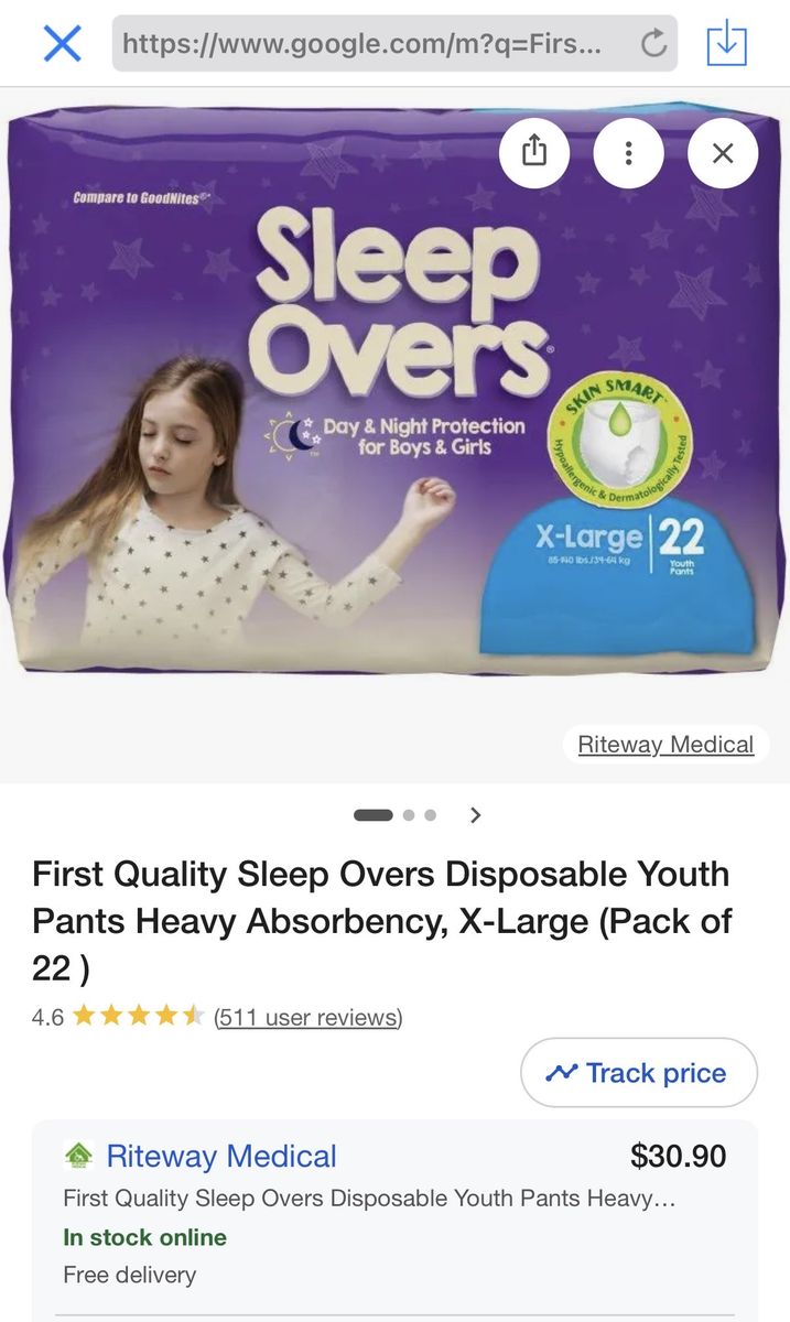 NEW! Disposable Youth Pants