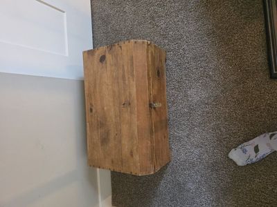 small wooden chest