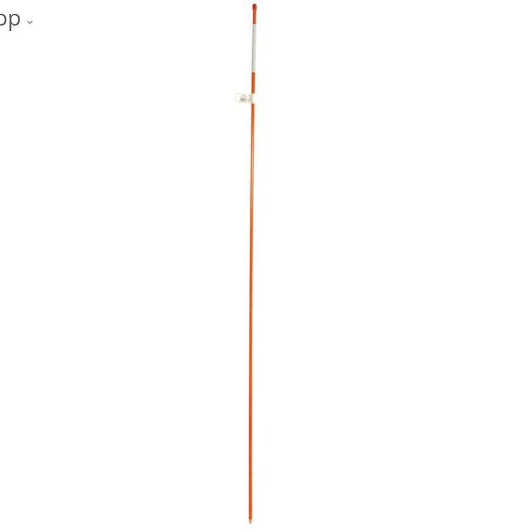 (4) 48″ Orange Reflective Driveway Markers