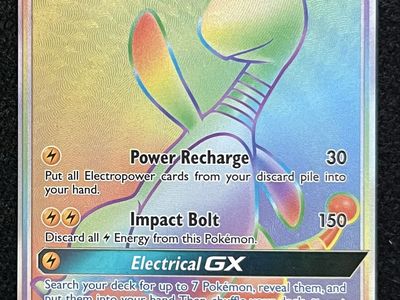 (NM) Ampharos GX 185/181 - Pokemon Team Up Secret Rare