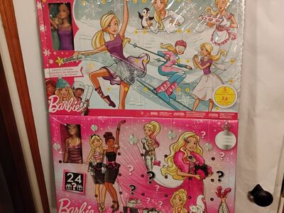 Barbie Advent Calendars 2017-18 New $35 ea.