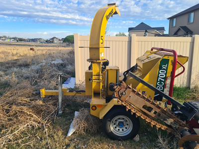 Vermeer BC700XL Brush Tree chipper