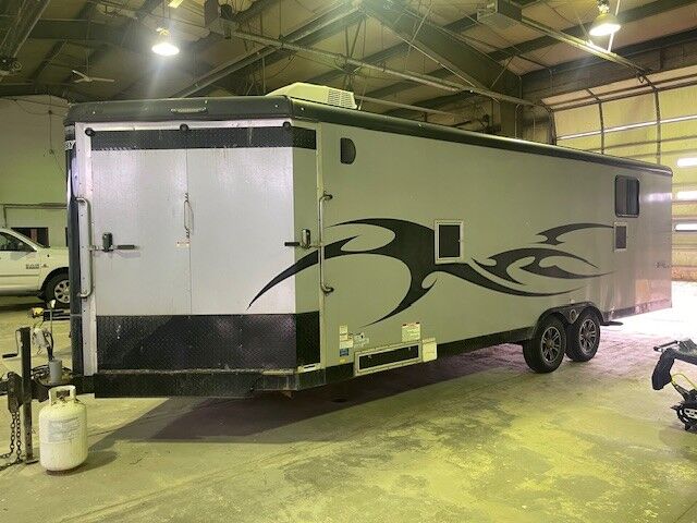 2016 Teton Blackout Sport Snow Machine Trailer