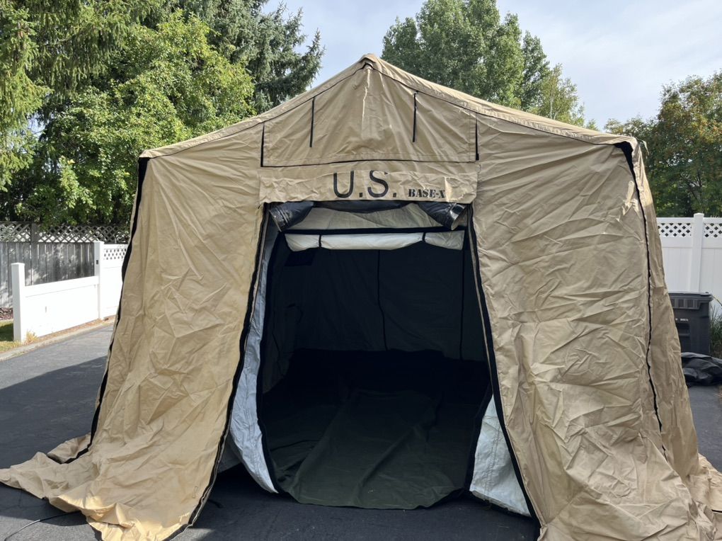 Miltary Wall Tent Base X 203