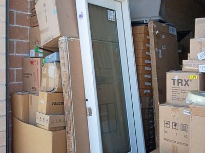 Steves & Sons Palisade 32x96 Full Lite Glass RHIS Door