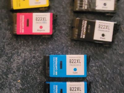 InkPro Refill Ink and Replacement Ink Cartridges 822XL, 250XL, 251XL