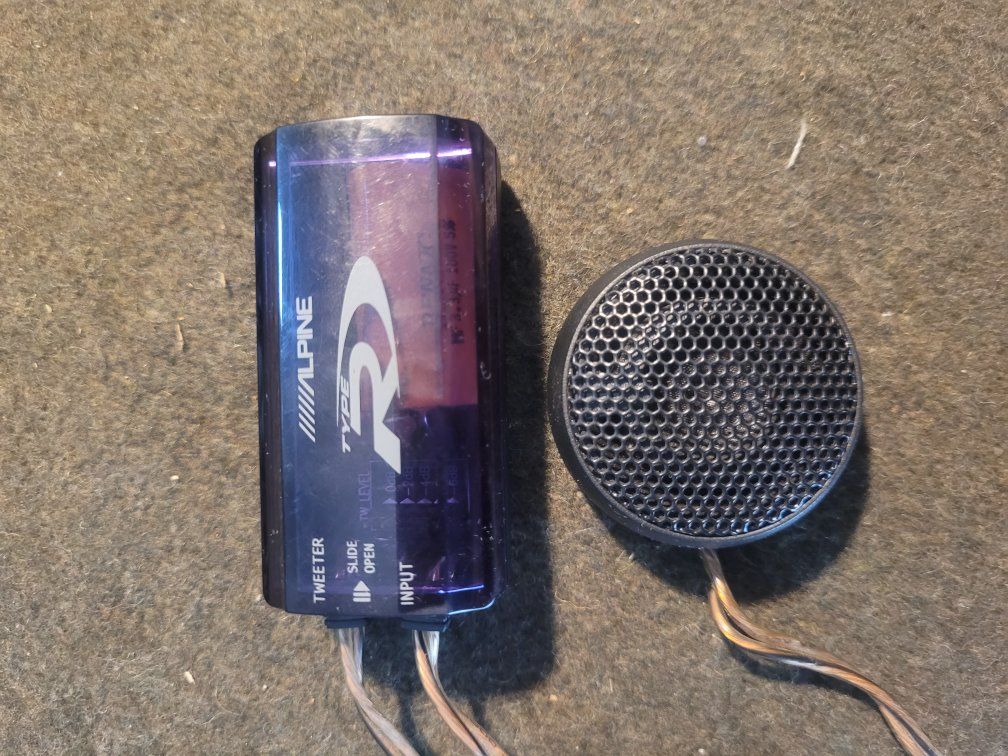 Alpine SPR-10TW TypeR tweeters speakers