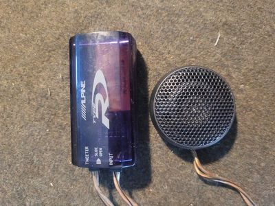 Alpine SPR-10TW TypeR tweeters speakers