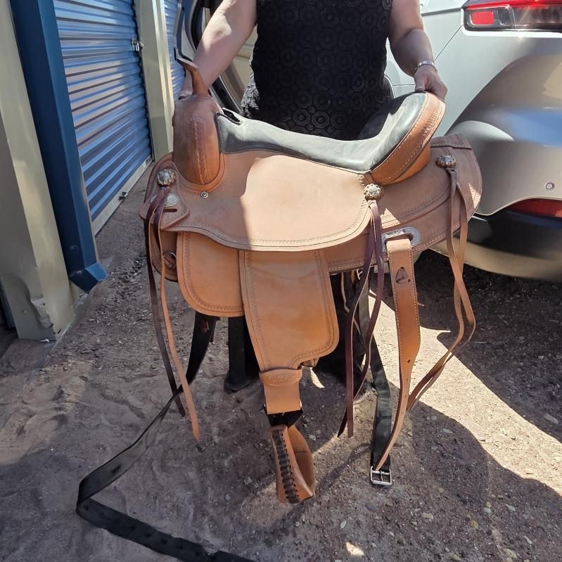 Medium/large saddle with pads