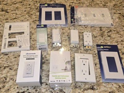 new outlets, switches, gfci, cover plates