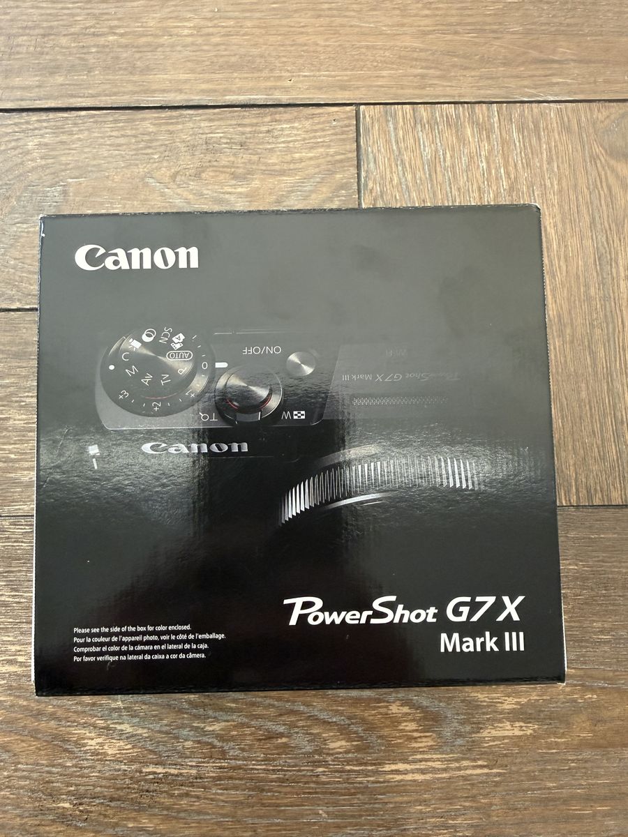 New Canon G7 X Mark iii