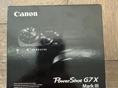 New Canon G7 X Mark iii