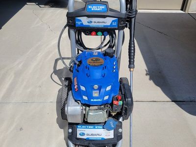 Subaru Powerstroke PS80311E 3100 PSI 2.4 GPM Electric Start Gas Pressure Washer