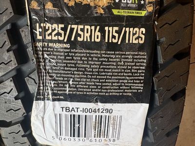 LT225/75R16