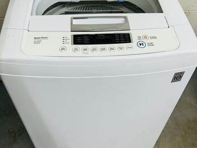 LG super capacity washing machine