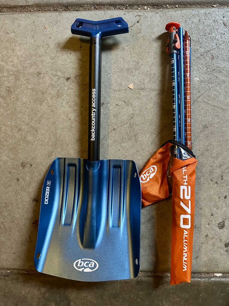 Bca Dozer 1T shovel Stealth 270 Probe Backcountry