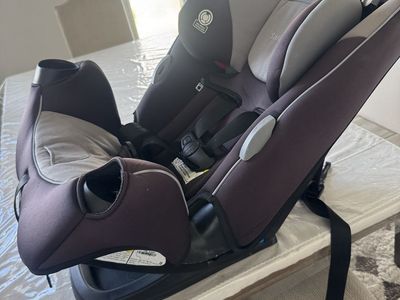 Safety 1st Convertible Car Seat - Brown and Grey with Cup Holders