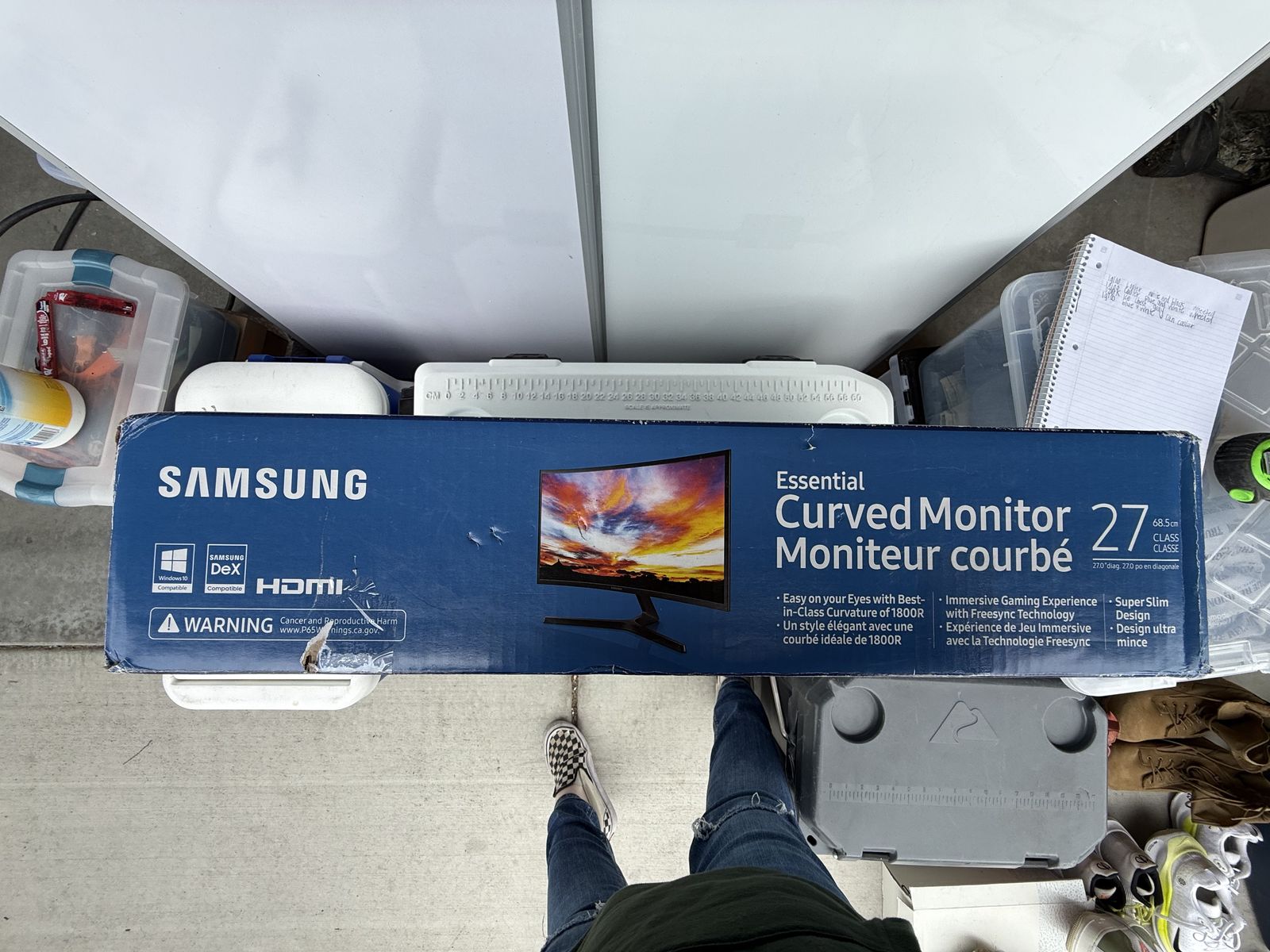 27 Samsung Curved Monitor