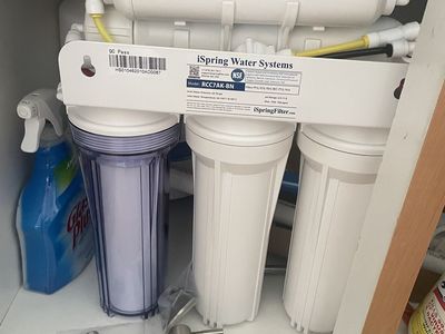 Under Sink New iSpring 6-Stage Reverse Osmosis Water Filter System