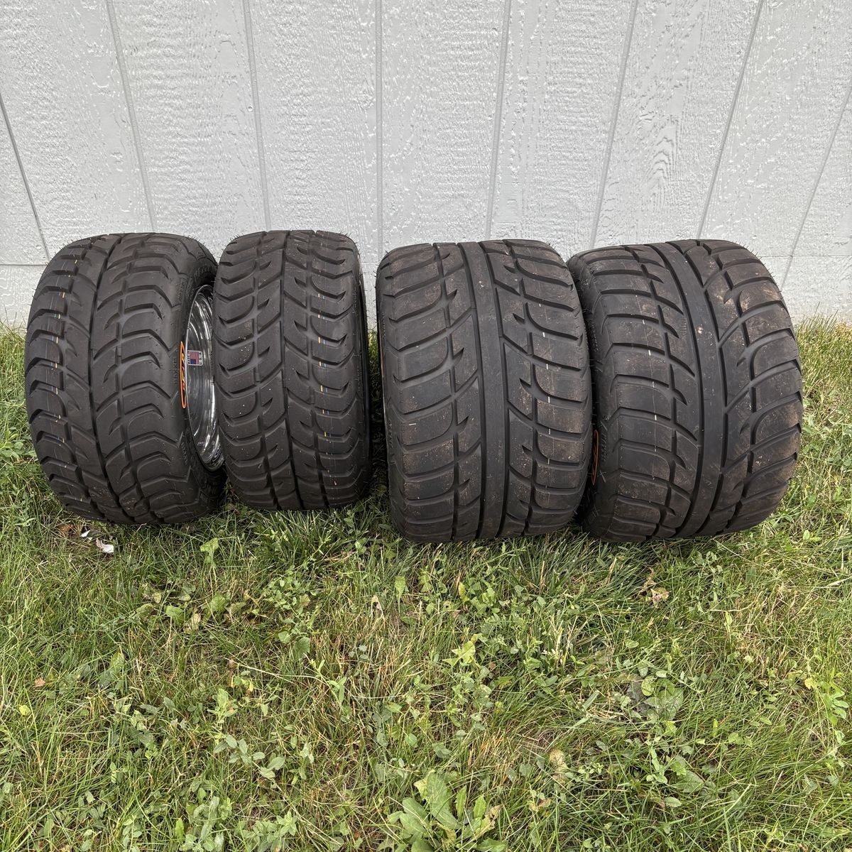 ATV Street Tires and Rims Maxxis Spearz Douglas Red Label