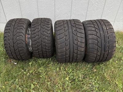 ATV Street Tires and Rims Maxxis Spearz Douglas Red Label