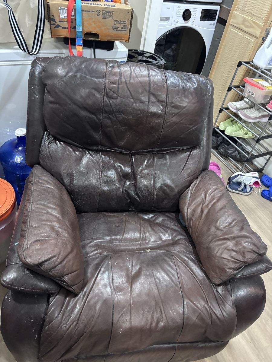 FREE leather recliner