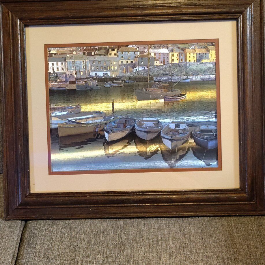 Vintage Tin Foil Art Print By FJ Warren