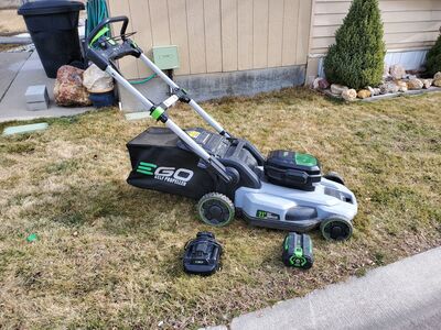 EGO LM2100SP self propelled lawn mower