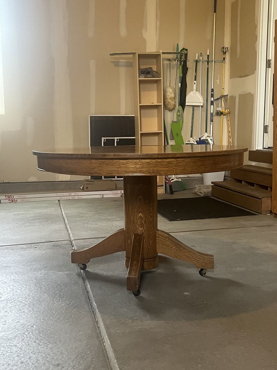 100+ Year-Old Heirloom Wood Dining Table