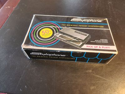 Stylophone 50th Anniversary Edition. NEW. Works perfect. Synthesizer that uses a stylus to control it.