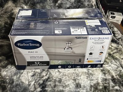 Harbor Breeze Ceiling Fan - Mac III, 52 inches