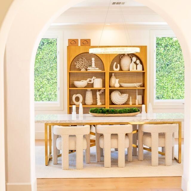 Restoration Hardware - White Marble Dining Table