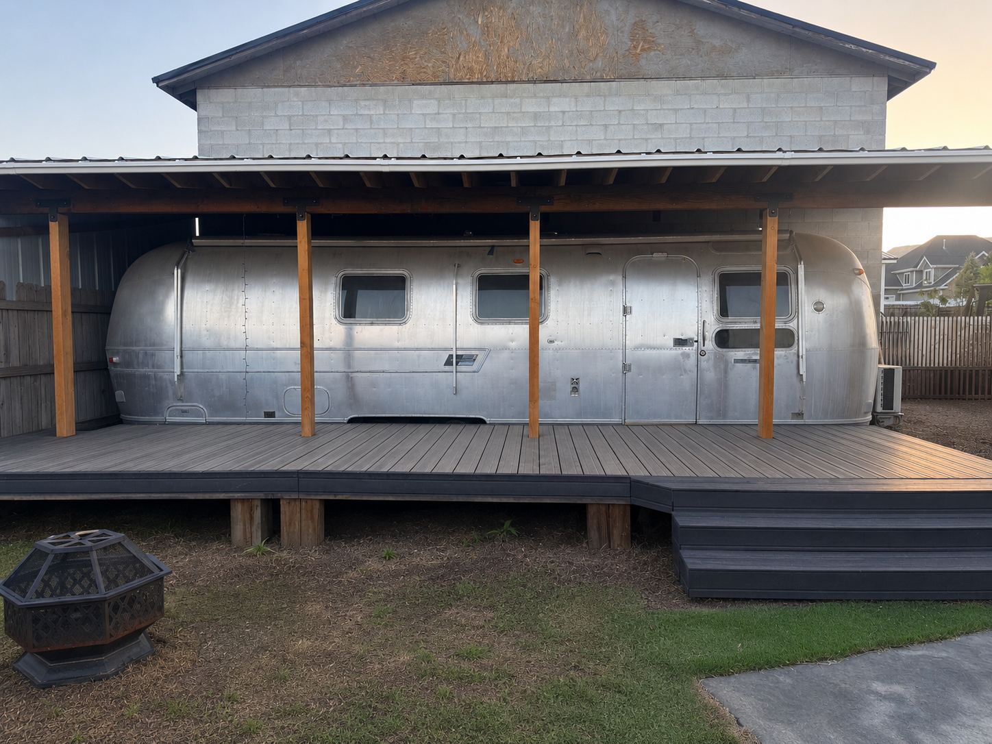Renovated 1975 Airstream Tiny House / Airbnb Glamping Unit