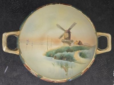 Gorgeous Noritake Morimura Hand Painted Candy Dish