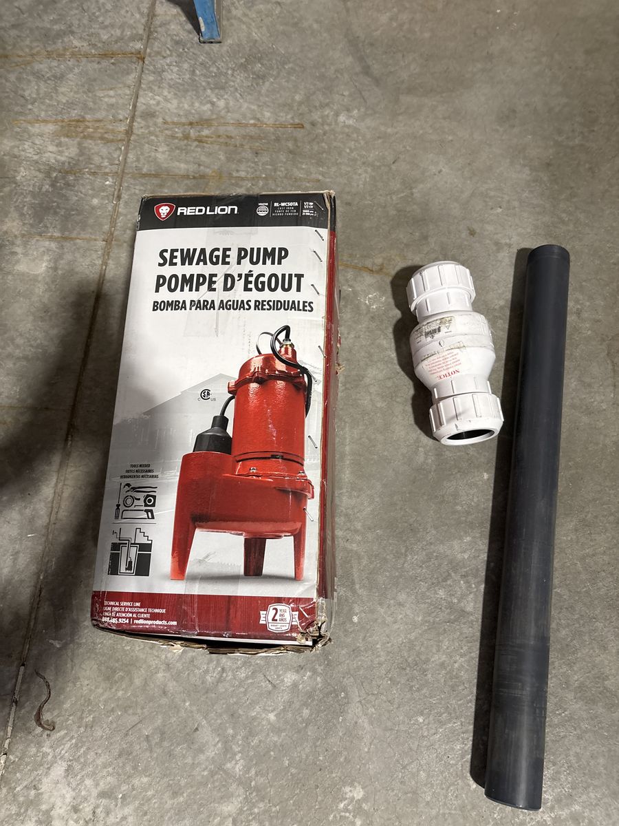 Sewage pump