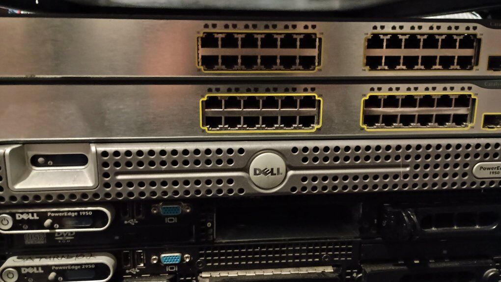 dell power edge 2950's and 1950's (servers)